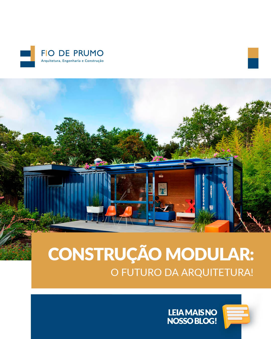 Featured image for “Construção modular: essa modalidade é o futuro da arquitetura?”