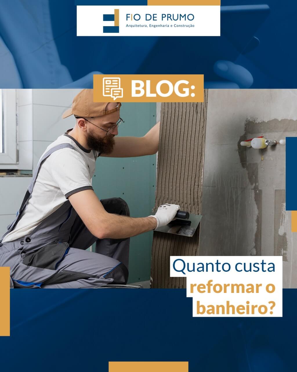 Quanto custa reformar o banheiro?