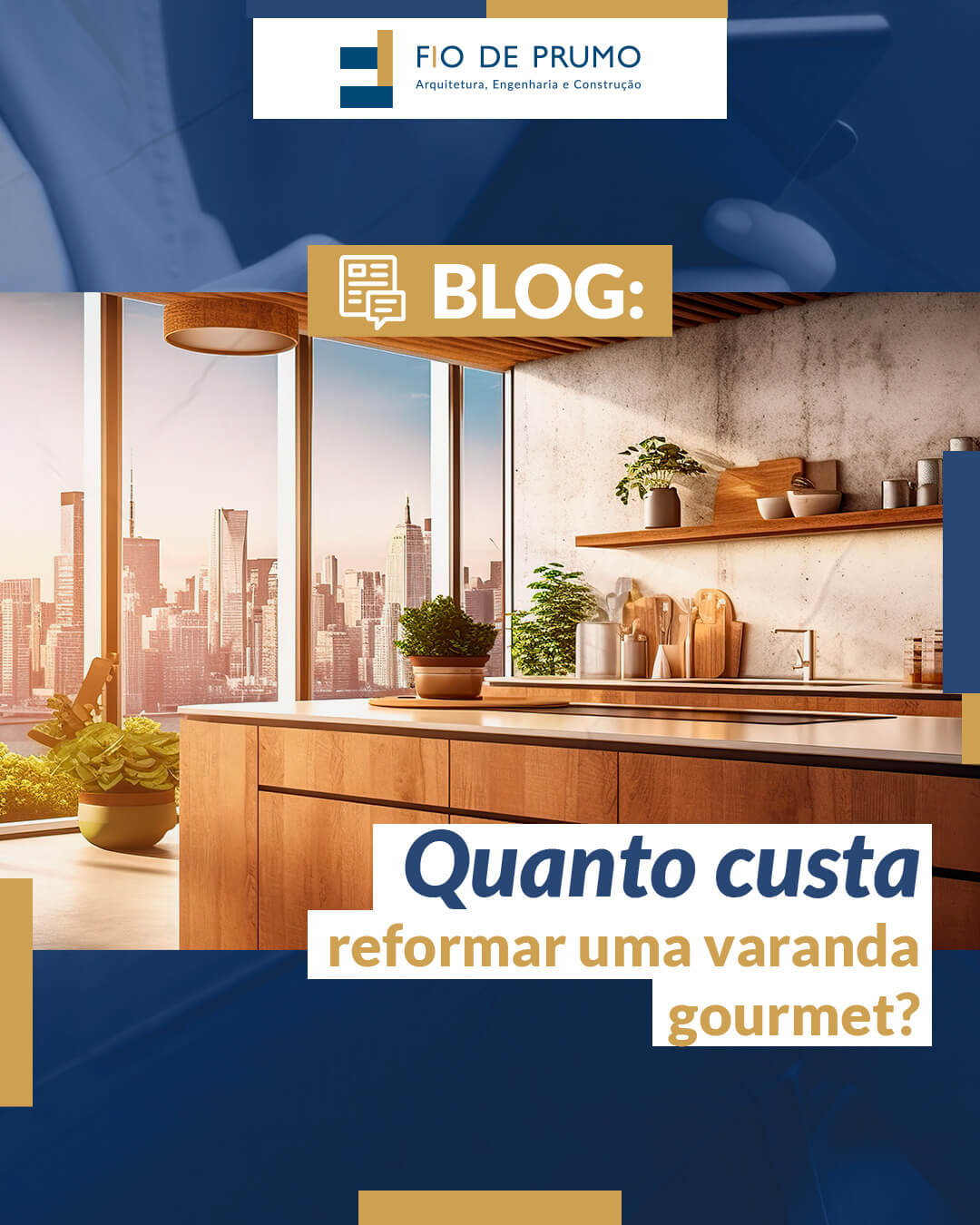 Quanto custa reformar uma varanda gourmet?